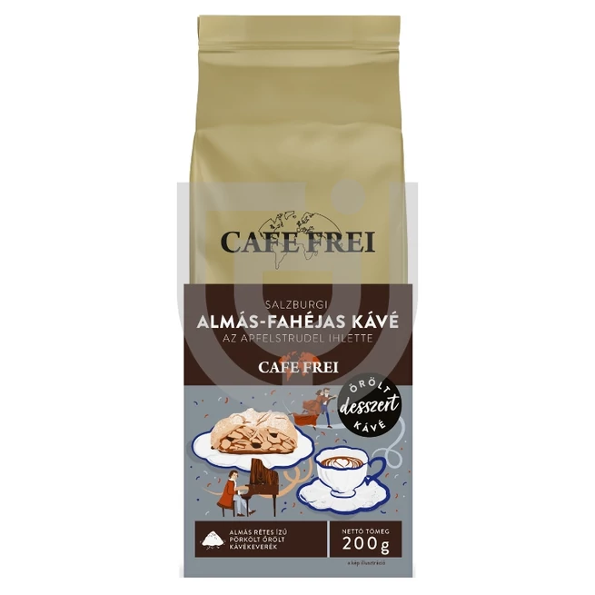 Café Frei Salzburgi Almás - Őröltkávé Fahéjas Ízű [200g]