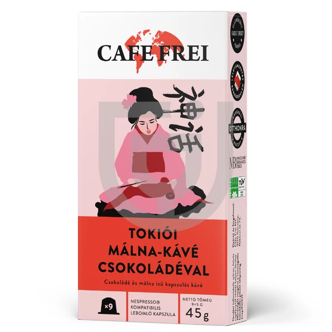 Café Frei Tokiói Málna - Szemeskávé Csokoládéval [125g]