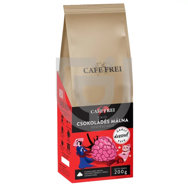 Café Frei Tokiói Málnás Csokoládéval Ízesített Őröltkávé [200g] 