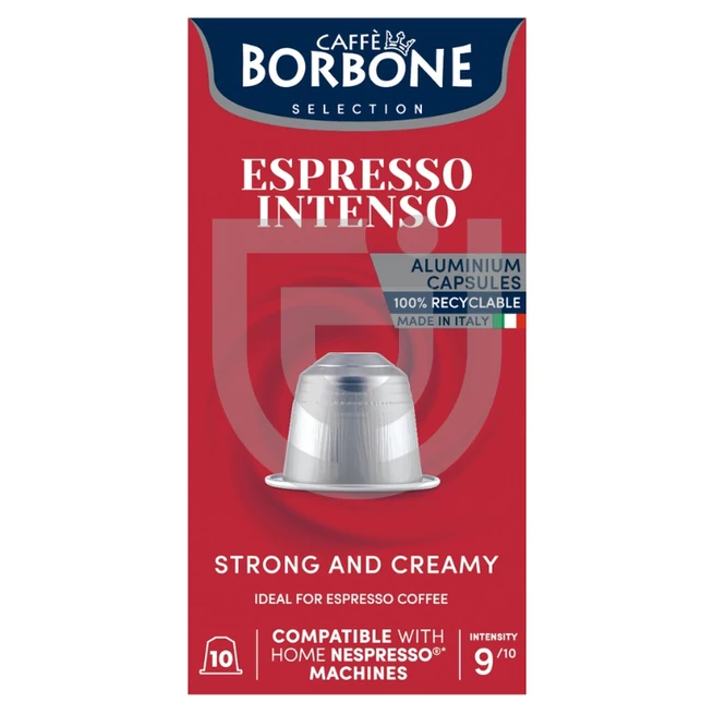 Caffe Borbone 100% Espresso Nespresso Kompatibilis Kávékapszula (10 db) [50g]