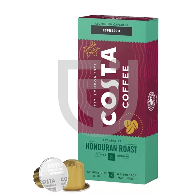 Costa Coffee The Honduran Roast Espresso Nespresso Kompatibilis Kávékapszula (10 db) [57g]