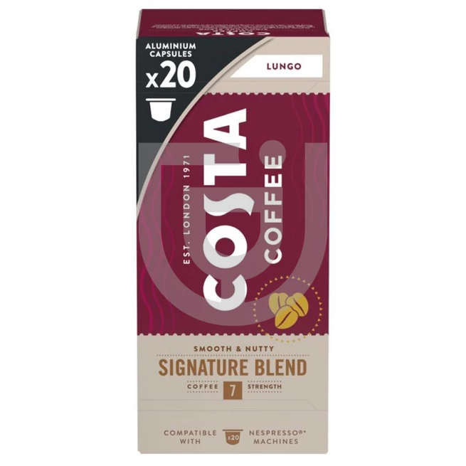 Costa Coffee The Signature Blend Lungo Nespresso Kompatibilis Kávékapszula (20 db) [114g]