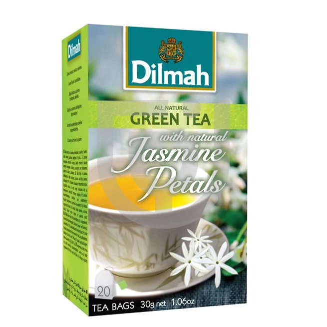 Dilmah Gourmet Jasmine Green Zöld Tea [20 Filter]