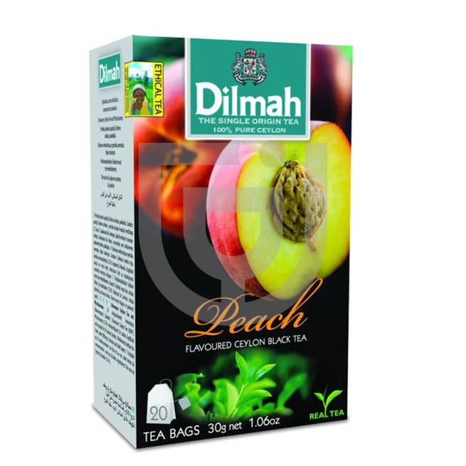 Dilmah Fun Őszibarackos Fekete Tea [20 Filter]