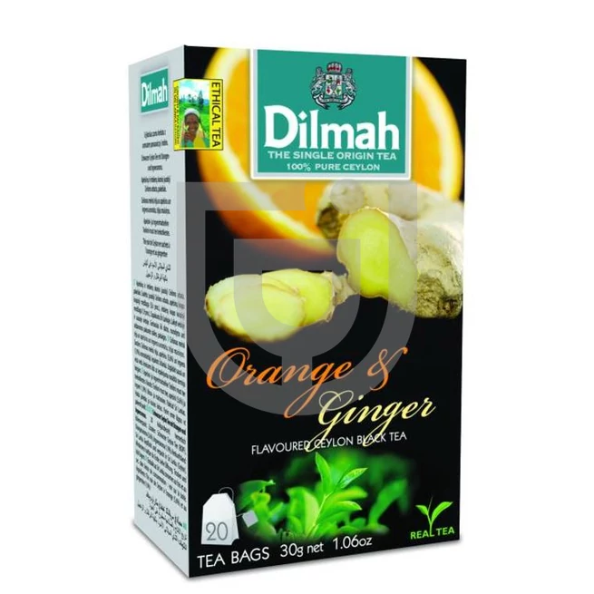 Dilmah Fun Narancs-Gyömbér Fekete Tea [20 filter]