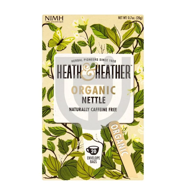 Heath & Heather Organic Nettle /Csalán/ Tea [20 Filter]