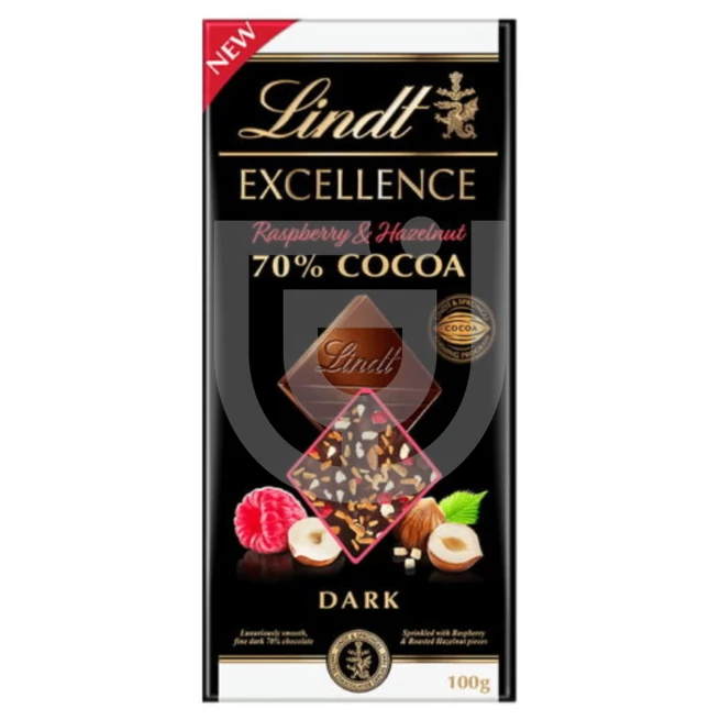 Lindt Excellence Passion Raspberry Hazelnut Csokoládé [100g]  
