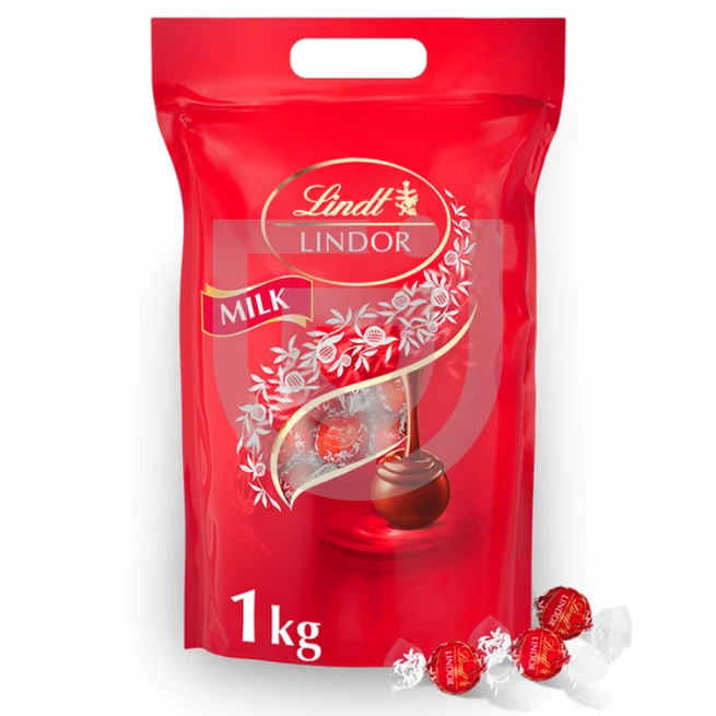 Lindt Lindor Giga Tejcsokoládé Golyó [1000g] 