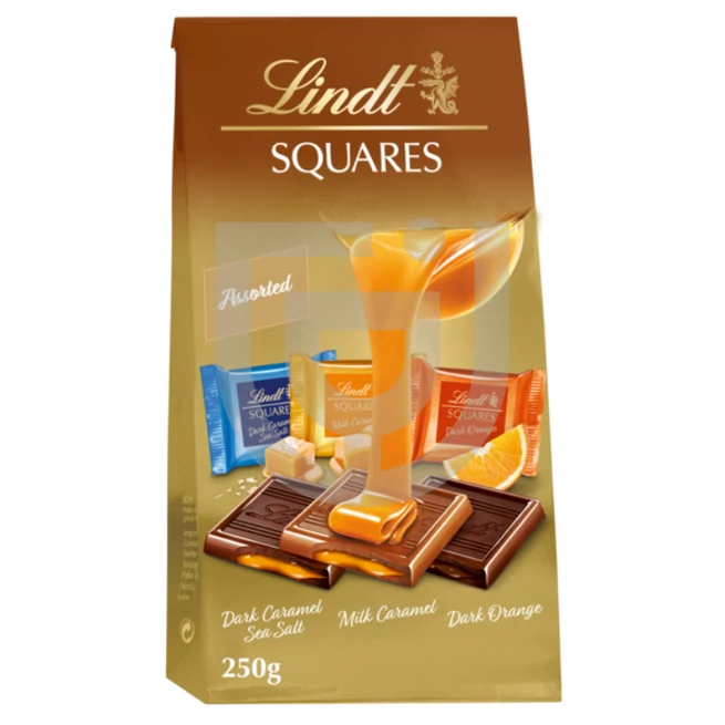 Lindt Squares Assorted Csokoládétáblák [250g] 
