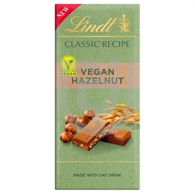 Lindt Classic Vegan Hazelnut Csokoládé [100g]