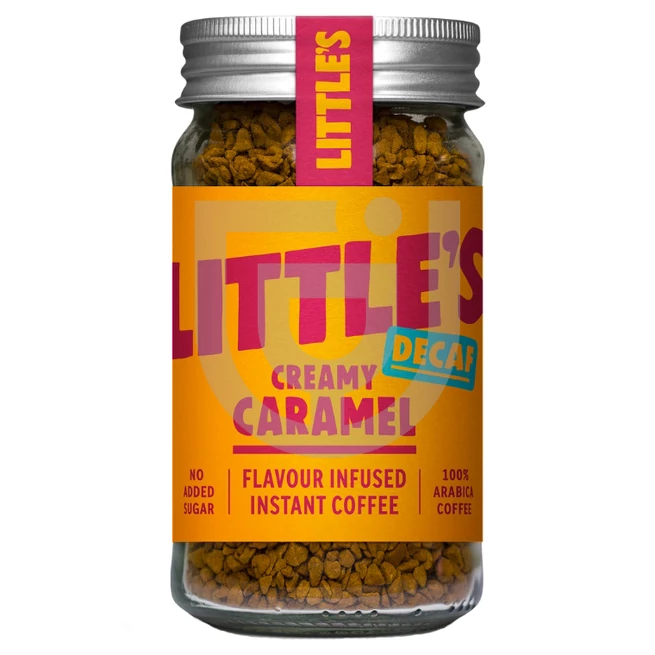 Little's Instant Kávé Koffeinmentes Caramel Ízesítéssel [50g]