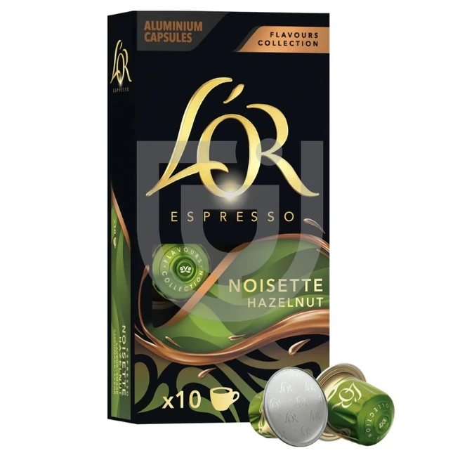 L'OR Espresso Hazelnut Nespresso Kompatibilis Kávékapszula (10 db) [52g]