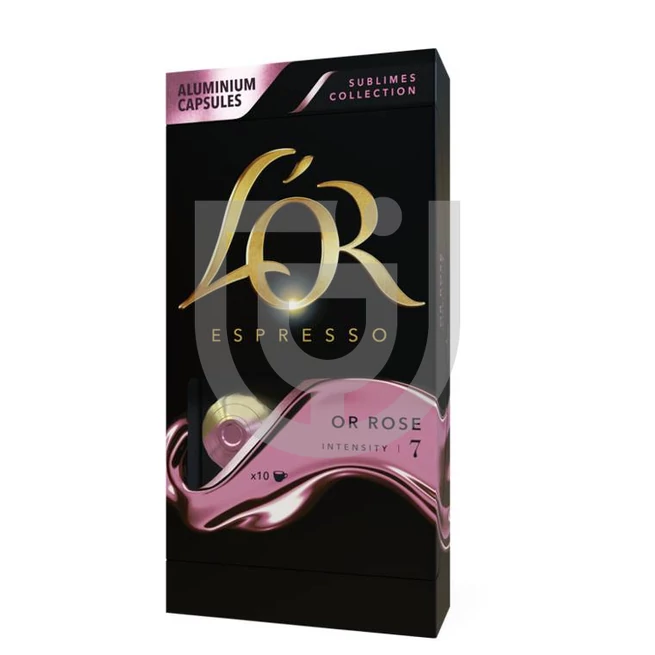 L'OR Sublimes Or Rose 7 Nespresso Kompatibilis Kávékapszula (10 db) [52g]