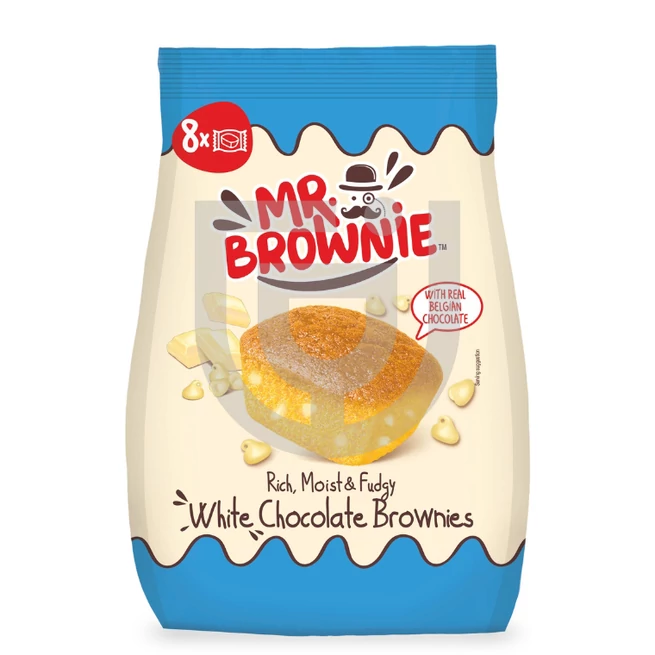 Mr. Brownie Fehér Csokoládé Darabos [200g]