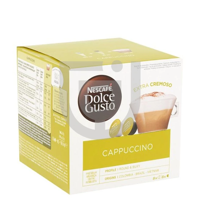 NESCAFÉ Dolce Gusto Kapszula Cappuccino (8+8 kapszula) [186,4g]