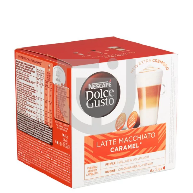 NESCAFÉ Dolce Gusto Kapszula Latte Macchiato Caramel (8+8 kapszula) [145,6g]