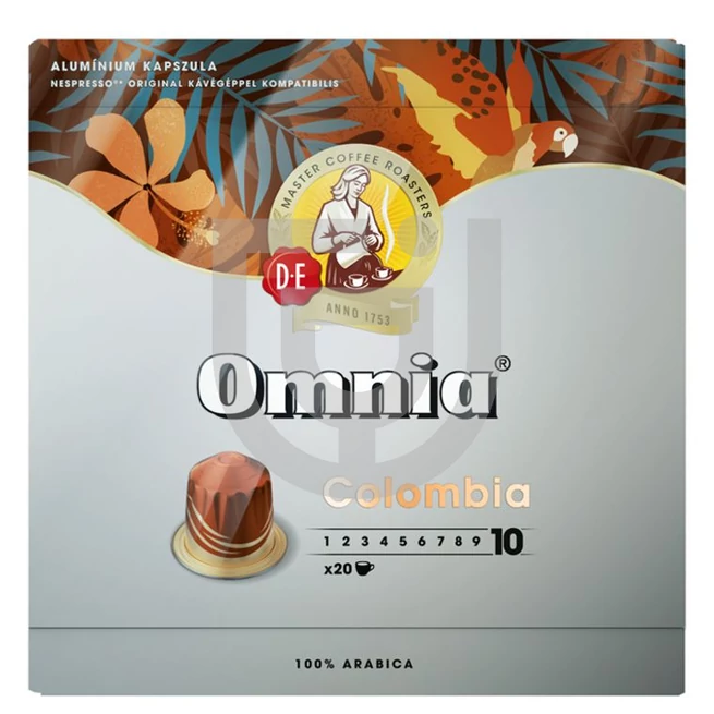 Omnia Columbia Nespresso Kompatibilis Kávékapszula (20 db) [104g]