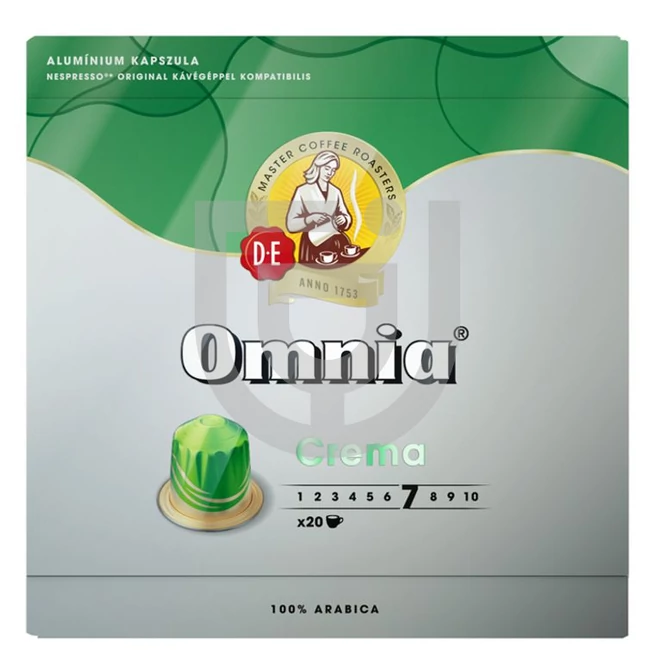 Omnia Crema Nespresso Kompatibilis Kávékapszula (20 db) [104g]