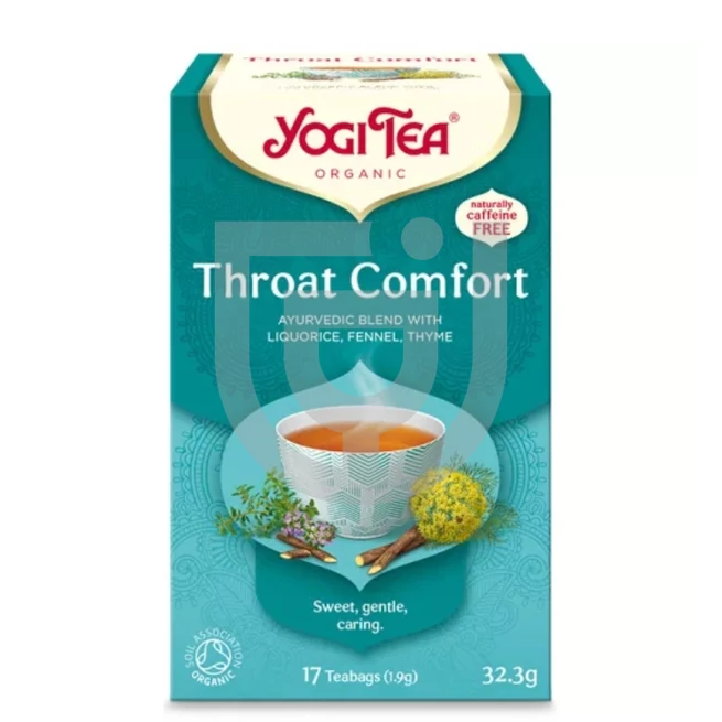 Yogi Tea A Torok Kényeztetője Bio Tea (Throat Comfort) [17 Filter]