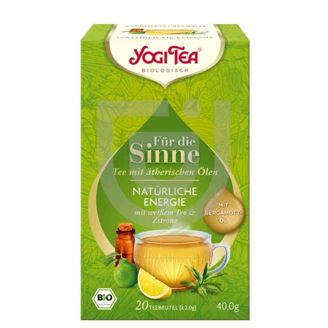Yogi Tea Bio Tea Az Érzékeknek - Természetes Energia (Natural Energy) [17 Filter]