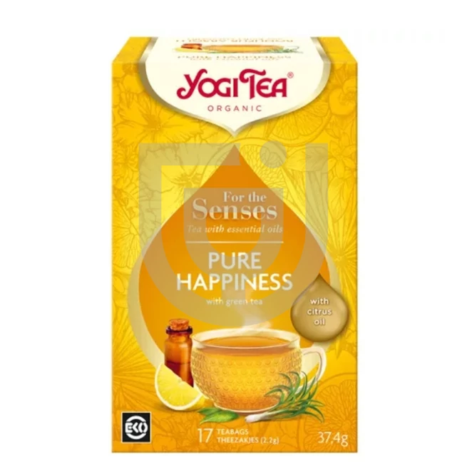 Yogi Tea Bio Tea Az Érzékeknek - Tiszta Boldogság (Pure Happiness) [17 Filter]