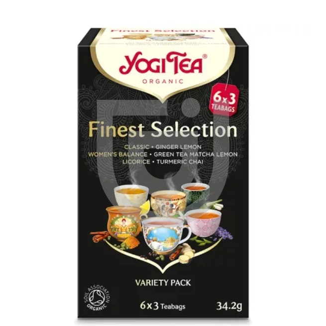Yogi Tea Bio Teaválogatás (Finest Selection) [6*3 Filter]