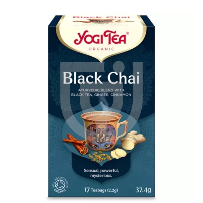 Yogi Tea Black Chai Bio Tea [17 Filter] 