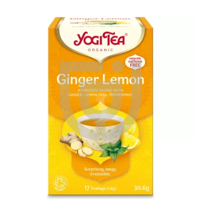 Yogi Tea Citrom Gyömbér Bio Tea (Ginger - Lemon) [17 Filter]