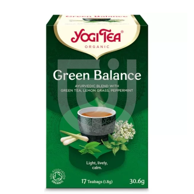 Yogi Tea Zöld Egyensúly Bio Tea (Green Balance) [17 Filter]