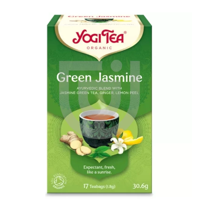 Yogi Tea Jázmin Bio Zöld Tea [17 Filter]
