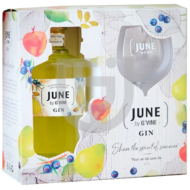 June by G'Vine Royal Pear Gin (DD+Pohár) [0,7L|37,5%]