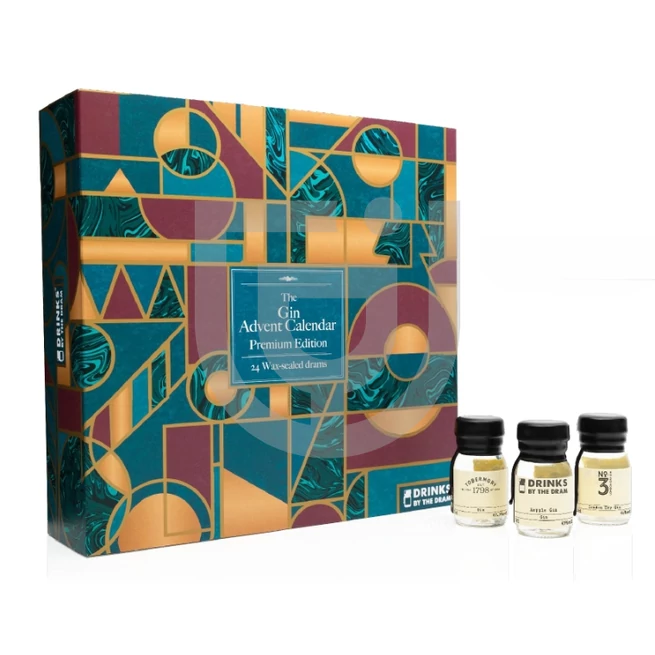 The Gin Advent Calendar - Premium Edition (Art Deco) [24x0,03L|42,1%]