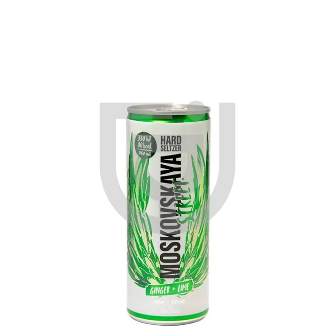 Moskovskaya Hard Seltzer Ginger-Lime [0,25L|4,5%]