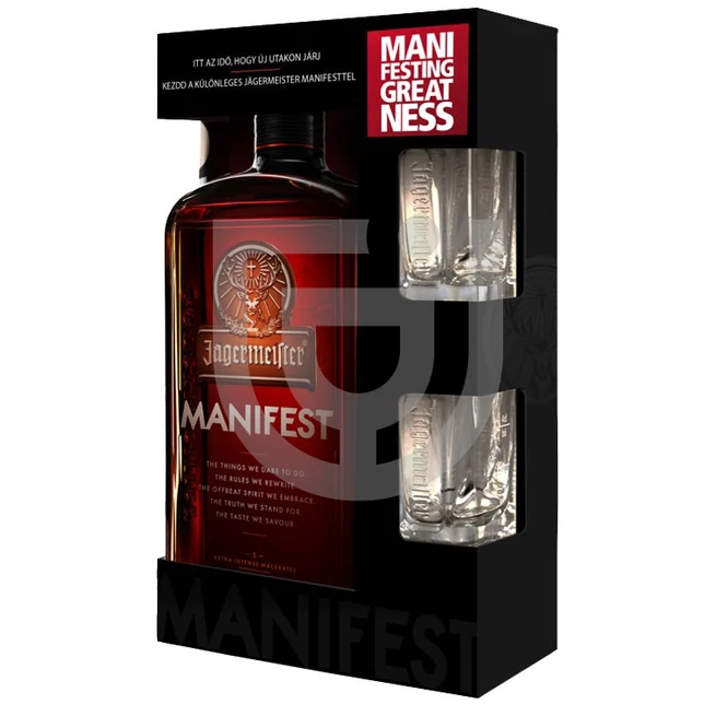 Jagermeister Manifest (DD+Pohár) [1L|38%]