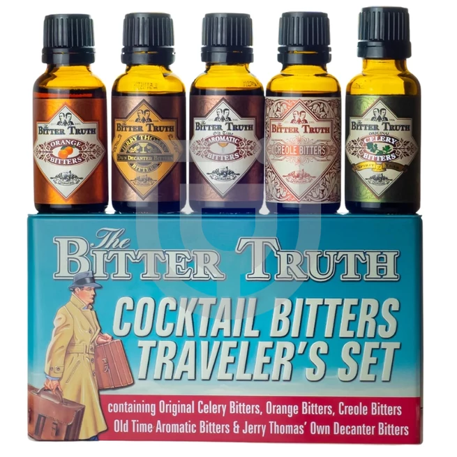 The Bitter Truth Cocktail Bitters Traveler’s Set [5 x 0,02L]