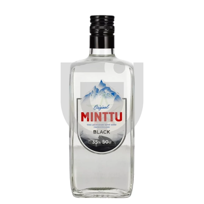 Minttu Black Pfefferminz /Fekete borsmenta/ Likőr [0,5L|35%]