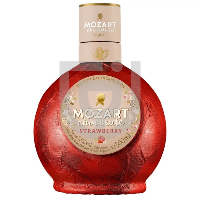 Mozart Strawberry /Eper/ Likőr [0,5L|15%]