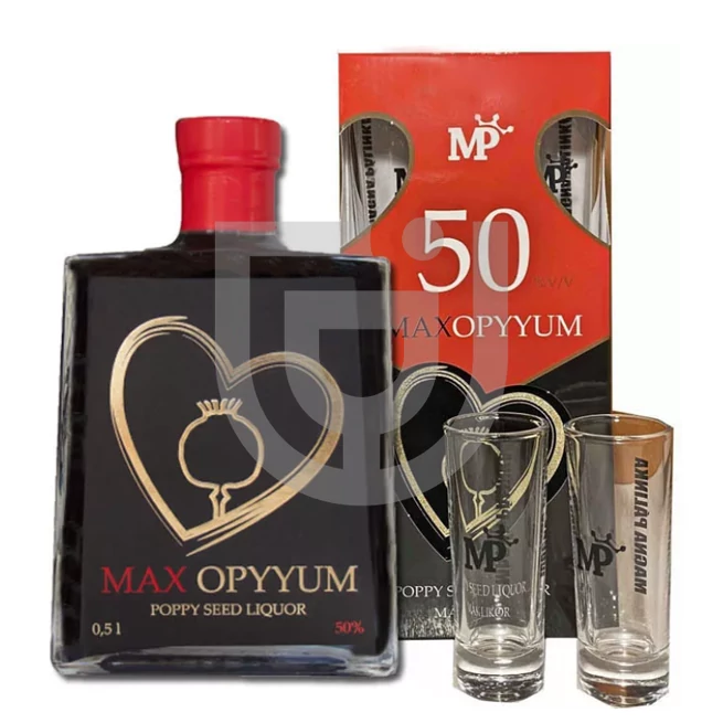 Opyyum MAX Máklikőr (DD+Pohár) [0,5L|50%]