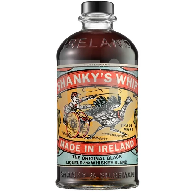 Shanky's Whip Black Irish Whiskey Likőr Magnum [1,75L|33%]