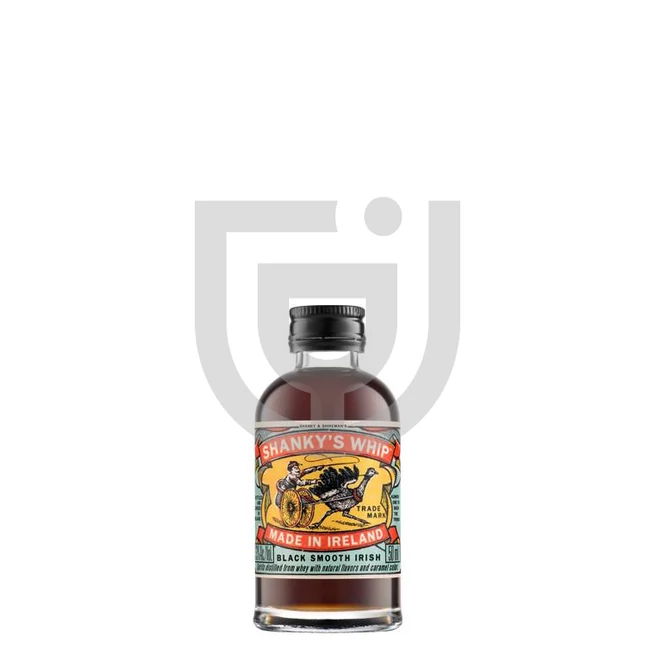 Shanky's Whip Black Irish Whiskey Likőr Mini [0,05L|33%]