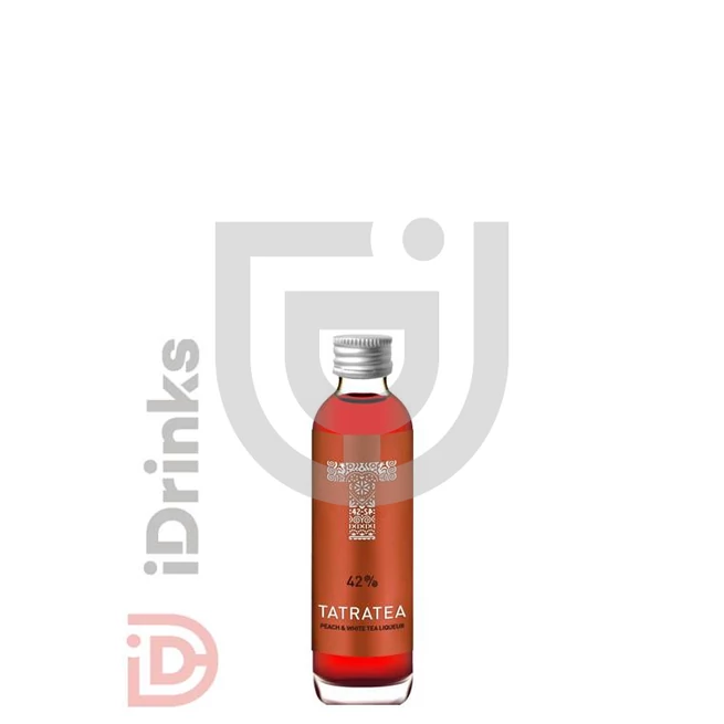 Tatratea Őszibarack-Fehér Tea Likőr Mini [0,04L|42%]