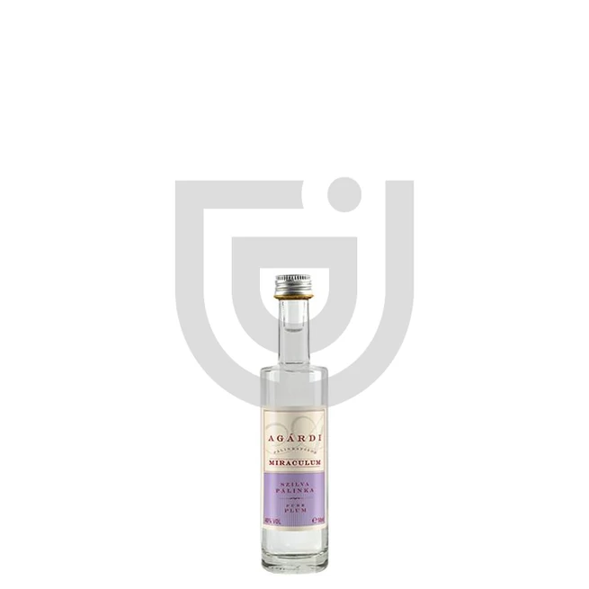 Agárdi Miraculum Szilva Pálinka Mini [0,05L|40%]