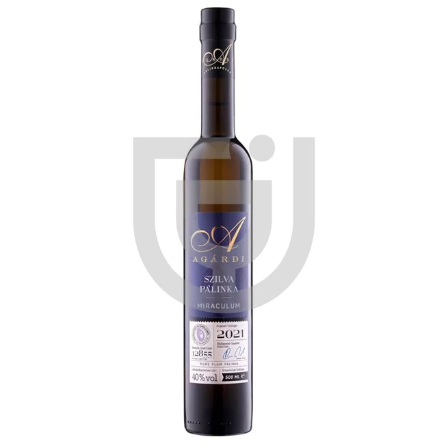 Agárdi Miraculum Szilva Pálinka [0,5L|40%]