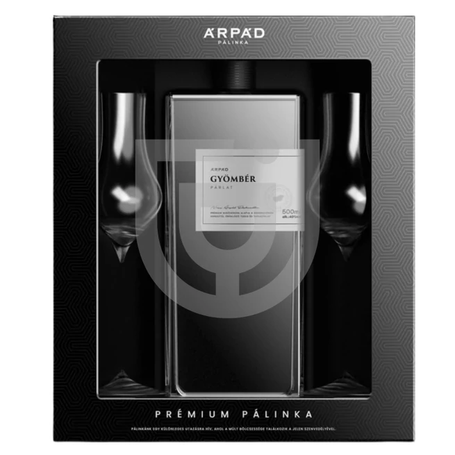 Árpád Prémium Gyömbér Párlat (DD+2 Tulipán Pohár) [0,5L|40%] 