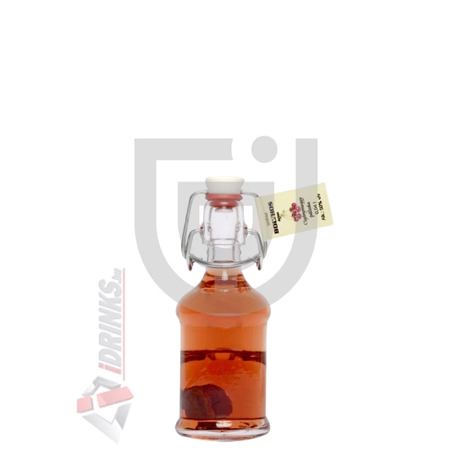 Bolyhos Ágyas Cigánymeggy Pálinka (Csatos üveg) [0,04L|50%]