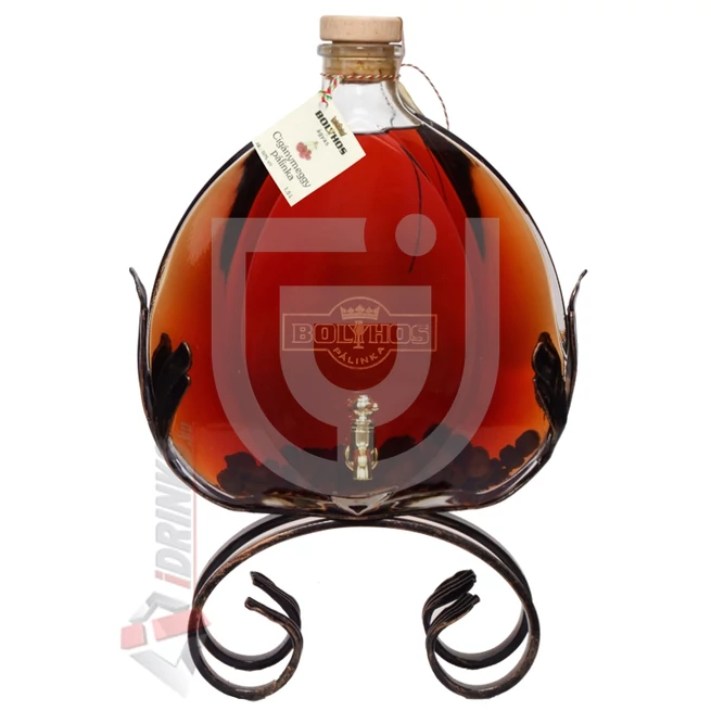 Bolyhos Ágyas Cigánymeggy Pálinka (Kovácsoltvas állványon) [1,5L|50%]