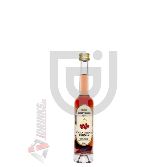 Bolyhos Ágyas Cigánymeggy Pálinka Mini [0,04L|50%]