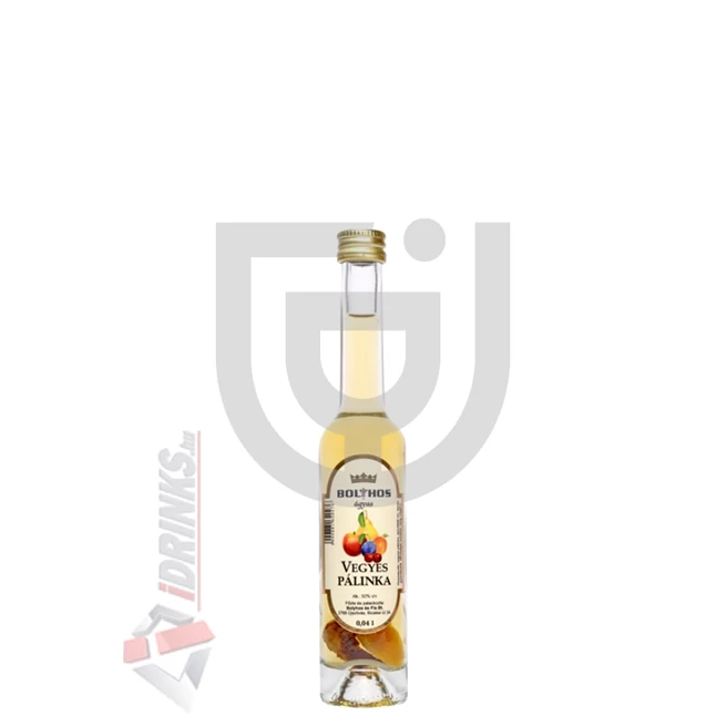 Bolyhos Ágyas Vegyesgyümölcs Pálinka Mini [0,04L|50%]