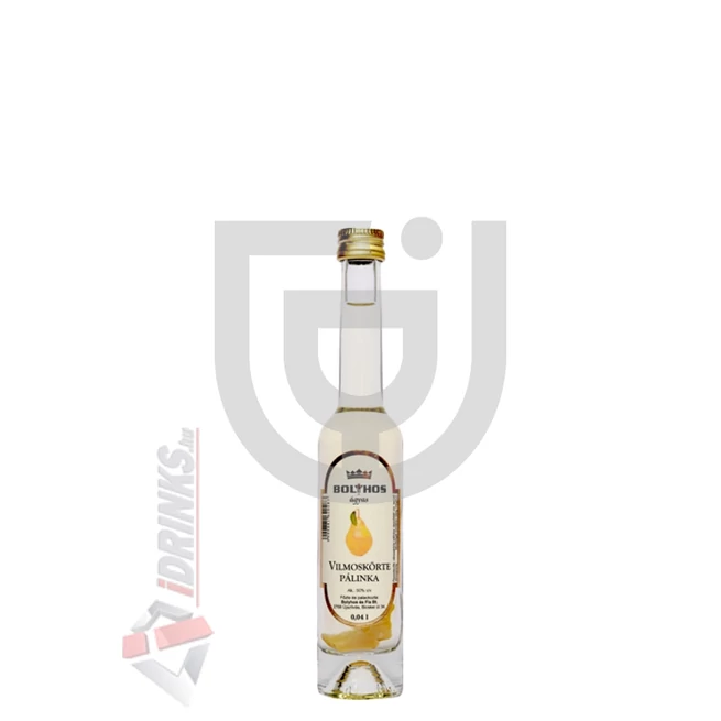 Bolyhos Ágyas Vilmoskörte Pálinka Mini [0,04L|50%]