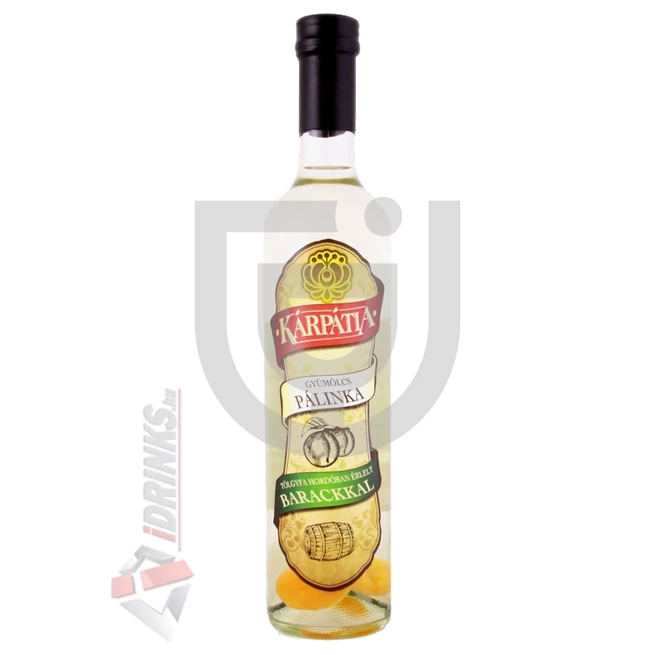 Kárpátia Gyümölcspálinka Érlelt Barack Ágyon [0,5L|37,5%]
